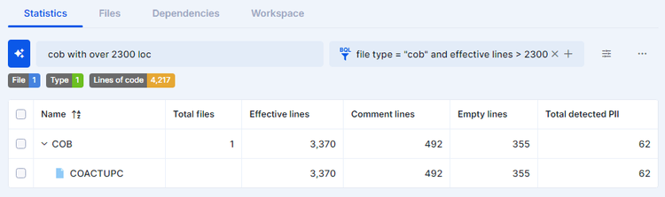 BQL Generation | AWS Transform for mainframe refactor